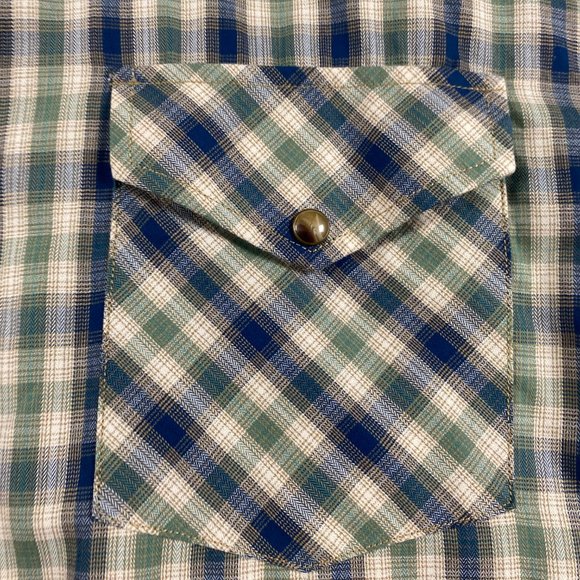NWOT Pendleton Frontier Western Pearl Snap Shirt Mens Large Cotton Cowboy - Picture 4 of 13